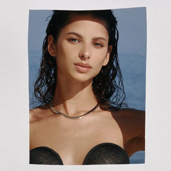 Large Raissa Chain by Lili Claspe/Silver 16” - Picture 3 of 7